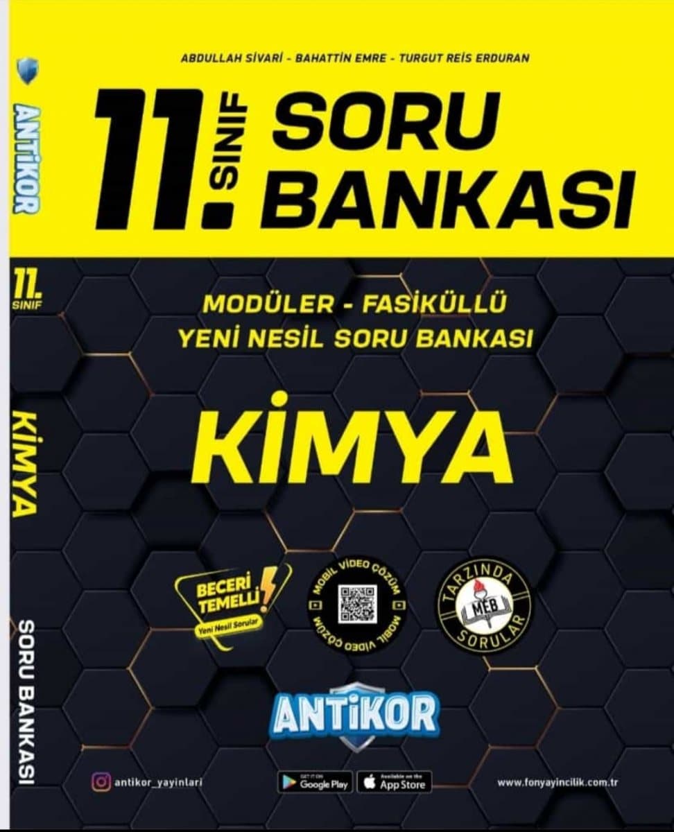 11.Sınıf Kimya Soru Bankası